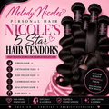 Melody'Nicoles 5 Star hair vendors